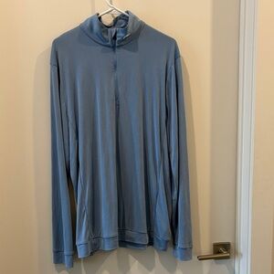 KJUS Blue Long Sleeve Pullover